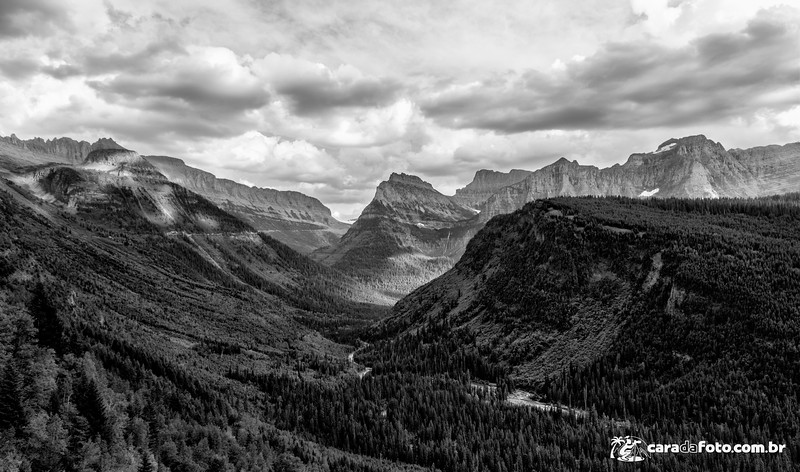 Topografia Milenar No Glacier National Park